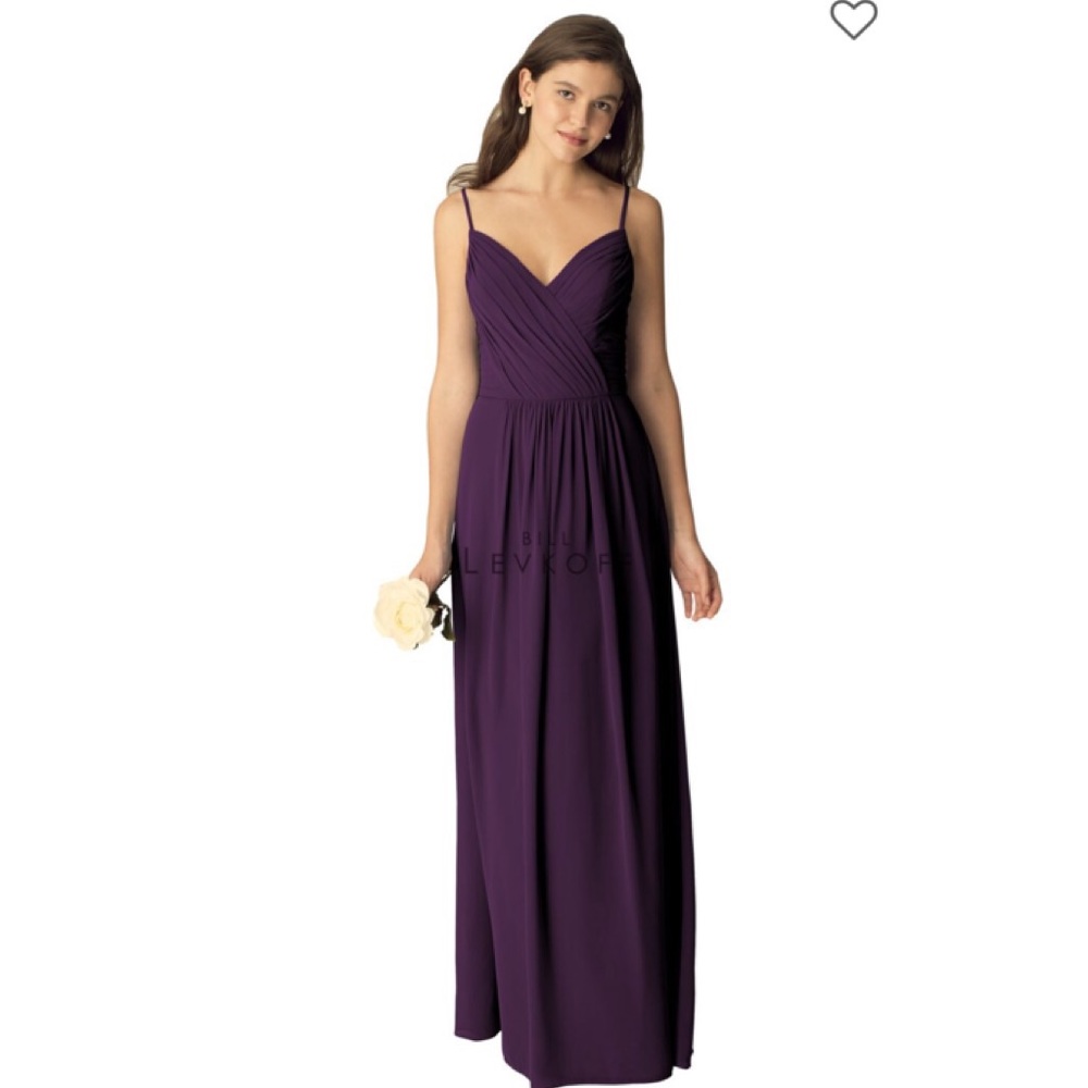 Bill Levkoff Bridesmaid dress Style 1269 PLUM
